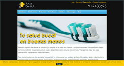 Desktop Screenshot of jacadental.com